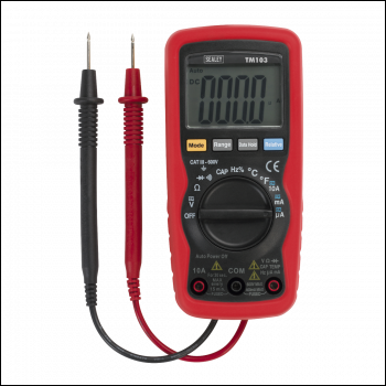 Sealey TM103 11-Function Professional Auto-Ranging Digital Multimeter