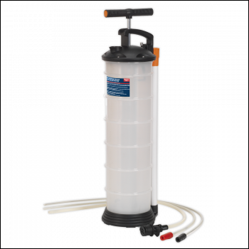 Sealey TP69 Manual Vacuum Oil & Fluid Extractor Pump 6.5L