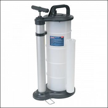 Sealey TP6901 Manual Vacuum Oil & Fluid Extractor Pump 9L