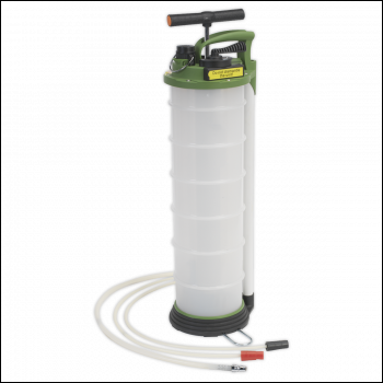Sealey TP6905 Manual Vacuum Oil & Fluid Extractor & Discharge 6L