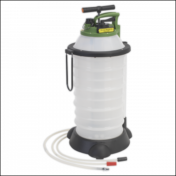 Sealey TP6906 Manual Vacuum Oil & Fluid Extractor & Discharge 18L