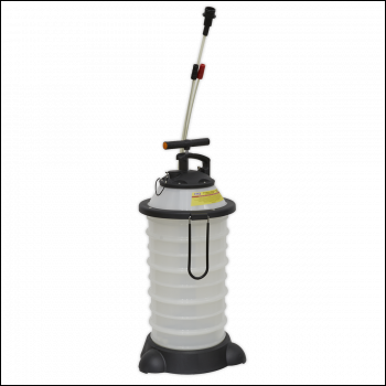 Sealey TP6908 Manual Vacuum Oil & Fluid Extractor Pump 18L