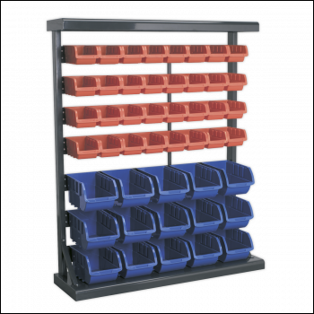 Sealey TPS47 Mobile Bin Storage System with 47 Bins