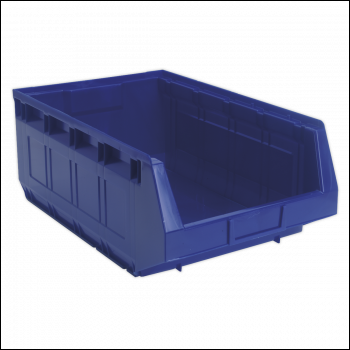 Sealey TPS5 Plastic Storage Bin 310 x 500 x 190mm, Blue - Pack of 12
