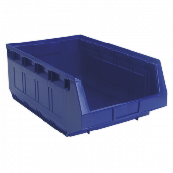 Sealey TPS5 Plastic Storage Bin 310 x 500 x 190mm - Blue Pack of 12