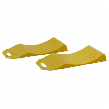 Sealey TS05 Tyre Savers - 2.5 Tonne Capacity per Ramp 5 Tonne Capacity per Pair