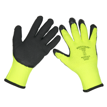 Sealey TSP126/6 Worksafe® Thermal Super Grip Gloves, Large - Pack of 6 Pairs