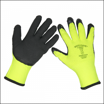 Sealey TSP126/6 Worksafe® Thermal Super Grip Gloves, Large - Pack of 6 Pairs