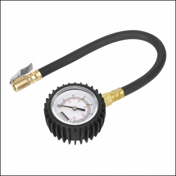 Sealey TST/PG6 Tyre Pressure Gauge with Clip-On Chuck