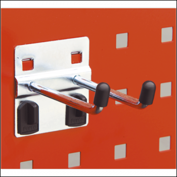 Sealey TTS22 Double Prong Hook with Angled End 6 x 75mm - Pack of 5