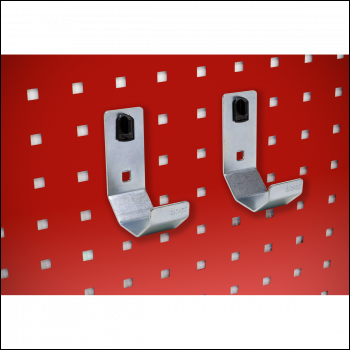 Sealey TTS24 Pipe Bracket 60mm - Pack of 2