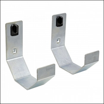 Sealey TTS25 Pipe Bracket 100mm - Pack of 2