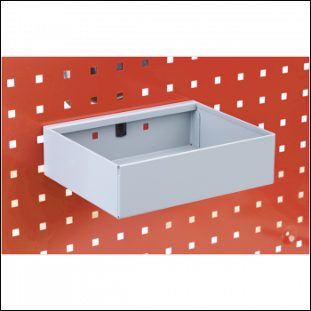 Sealey TTS40 Storage Tray for PerfoTool/Wall Panels 225 x 175 x 65mm