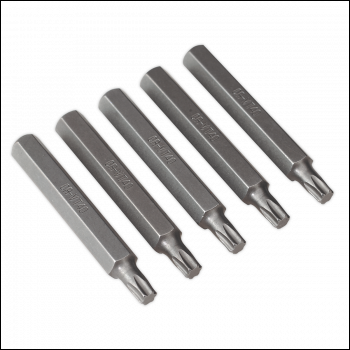 Sealey TX40L5 Premier Long TRX-Star* Bit T40 - Pack of 5