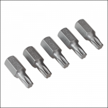 Sealey TX40S5 Premier Short TRX-Star* Bit T40 - Pack of 5