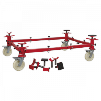 Sealey VMD002 Vehicle Moving Dolly 4-Post 900kg
