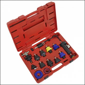 Sealey VS0014 Cooling System Pressure Test Kit 13pc