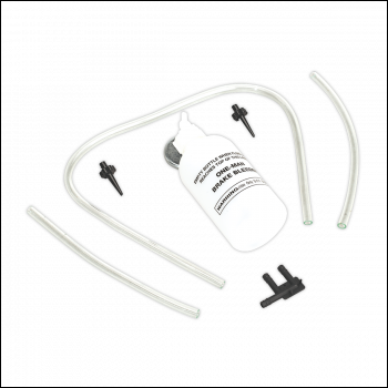 Sealey VS0201 Brake Bleeder Set with Container