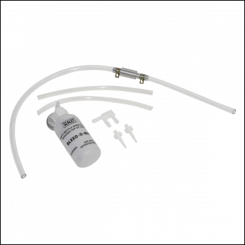 Sealey VS02011 Brake Bleeder Set with Container