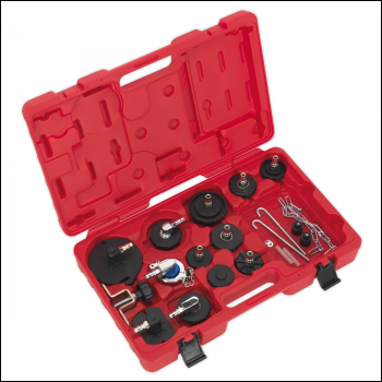 Sealey VS0204B Brake & Clutch Bleeder Cap Set