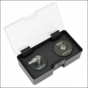 Sealey VS0204T Brake Pressure Bleeder Cap Set for Tesla
