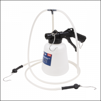 Sealey VS020TC Pneumatic Brake Caliper Clutch Bleeder Vacuum Single & Twin 1L