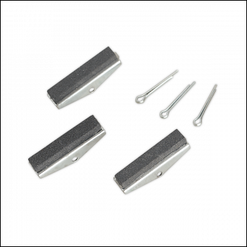 Sealey VS0221 Cylinder Hone Stone Set 3 x 1-1/8 inch  - Medium