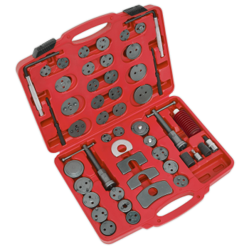 Sealey VS0287 Brake Piston Wind-Back Tool Kit 50pc