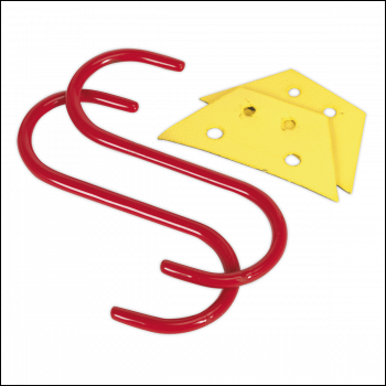 Sealey VS0354 Caliper Support Hook Set 2pc