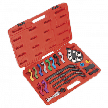 Sealey VS0557 Fuel & Air Conditioning Disconnection Tool Kit 27pc