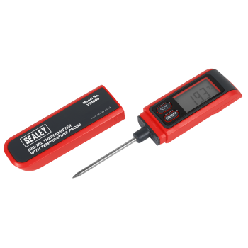 Sealey VS1000 Digital Thermometer with Temperature Probe