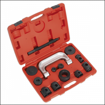 Sealey VS1274 Lower Ball Joint Remover/Installer for Mercedes, Renault 14pc