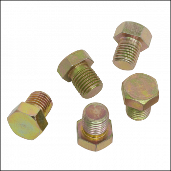 Sealey VS13SP Sump Plug M13 - Pack of 5