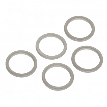 Sealey VS13SPW Sump Plug Washer M13 - Pack of 5