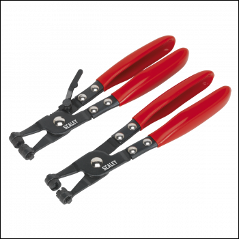 Sealey VS1665 Hose Clip Pliers Set 2pc