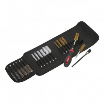 Sealey VS1800 Cleaning & Decarbonising Brush Set 20pc