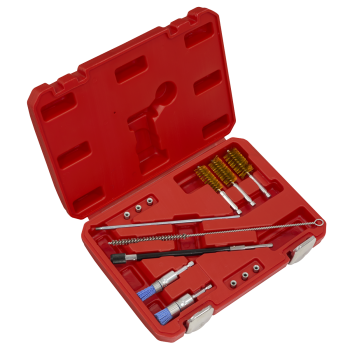 Sealey VS1900 Injector Bore Cleaning Brush Set 14pc