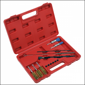 Sealey VS1900 Injector Bore Cleaning Brush Set 14pc