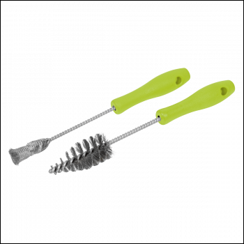 Sealey VS1920 Injector Bore Cleaning Brush Set 2pc