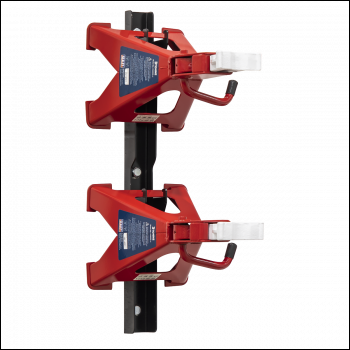 Sealey VS2003COMBO Axle Stand & Axle Stand Storage Rack Combo 3 Tonne