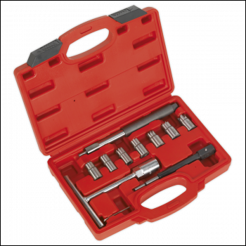Sealey VS2055 Diesel Injector Seat Cleaner Set 10pc