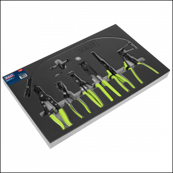Sealey VS2662 Hose Clip Removal Tool Set 7pc