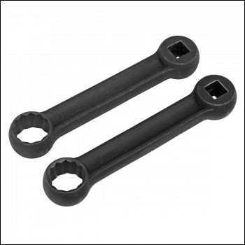 Sealey VS3005 Engine Mount Spanner for Mercedes 16 & 17mm 2pc