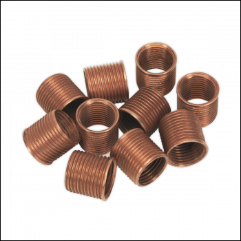 Sealey VS301.15 Thread Insert for VS301 M14 x 1.25mm 15mm - Pack of 10