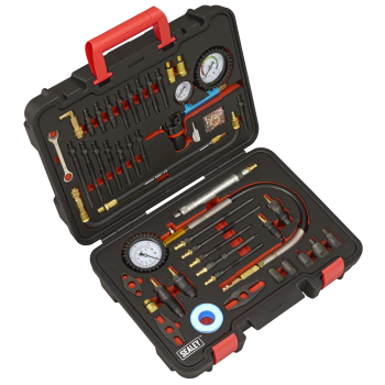 Sealey VS567 Diesel/Petrol Master Compression & Leakage Test Kit 46pc