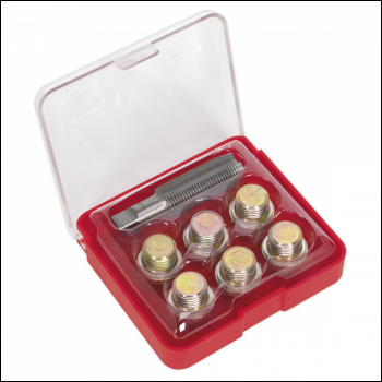 Sealey VS617 Oil Drain Plug Thread Repair Set M17