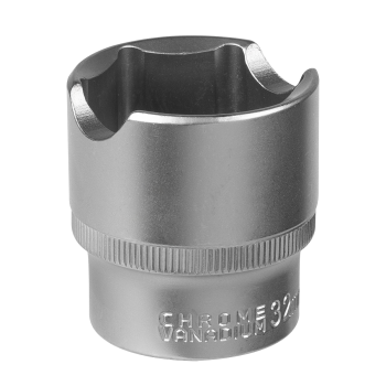 Sealey VS6450 Fuel Filter Socket for Ford 2.0TDCi 1/2 inch Sq Drive 32mm
