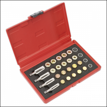 Sealey VS660 Drain Plug Thread Repair Set