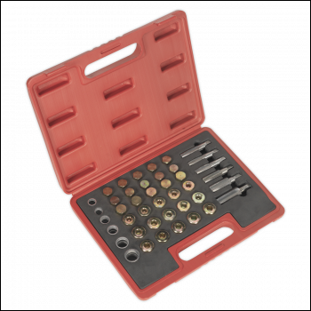 Sealey VS661 Oil Drain Plug Master Thread Repair Set