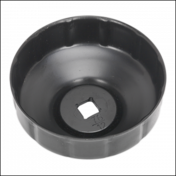 Sealey VS7006.V2-07 Oil Filter Cap Wrench 76mm x 12 Flutes